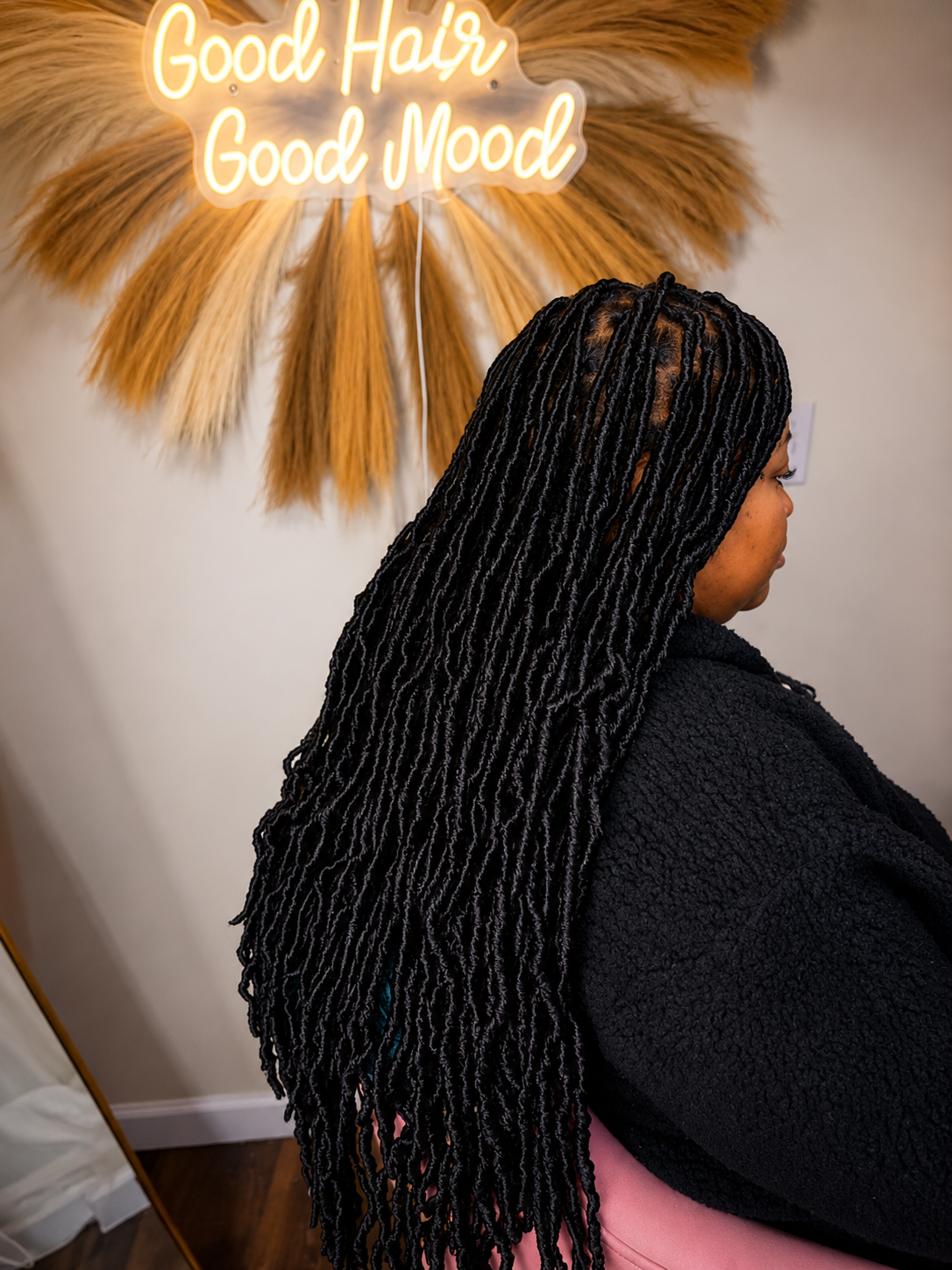 Faux Locs Braids at SoukaBeauty in Columbus, Ohio