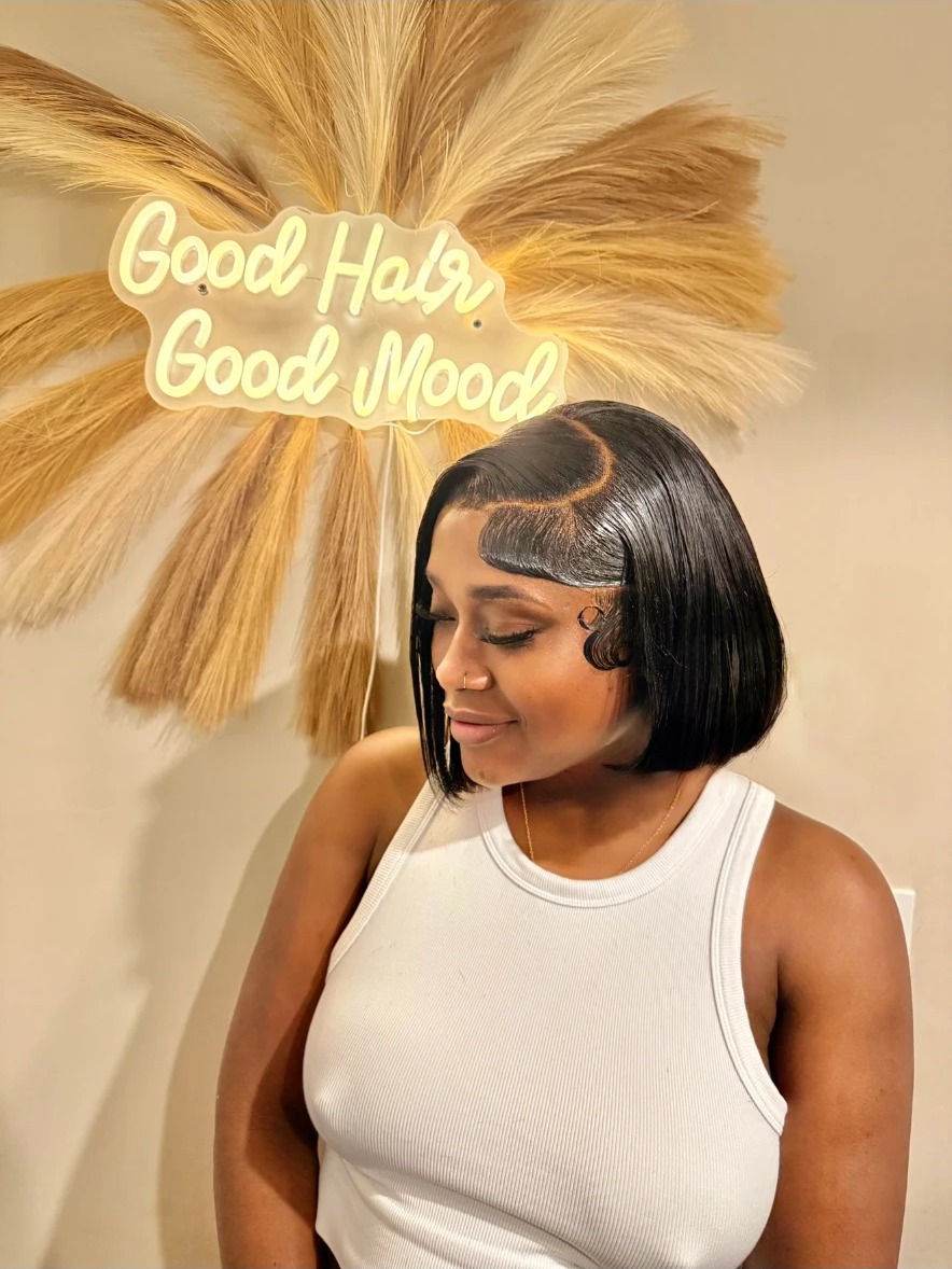 Bob Wig Install at SoukaBeauty in Columbus, Ohio